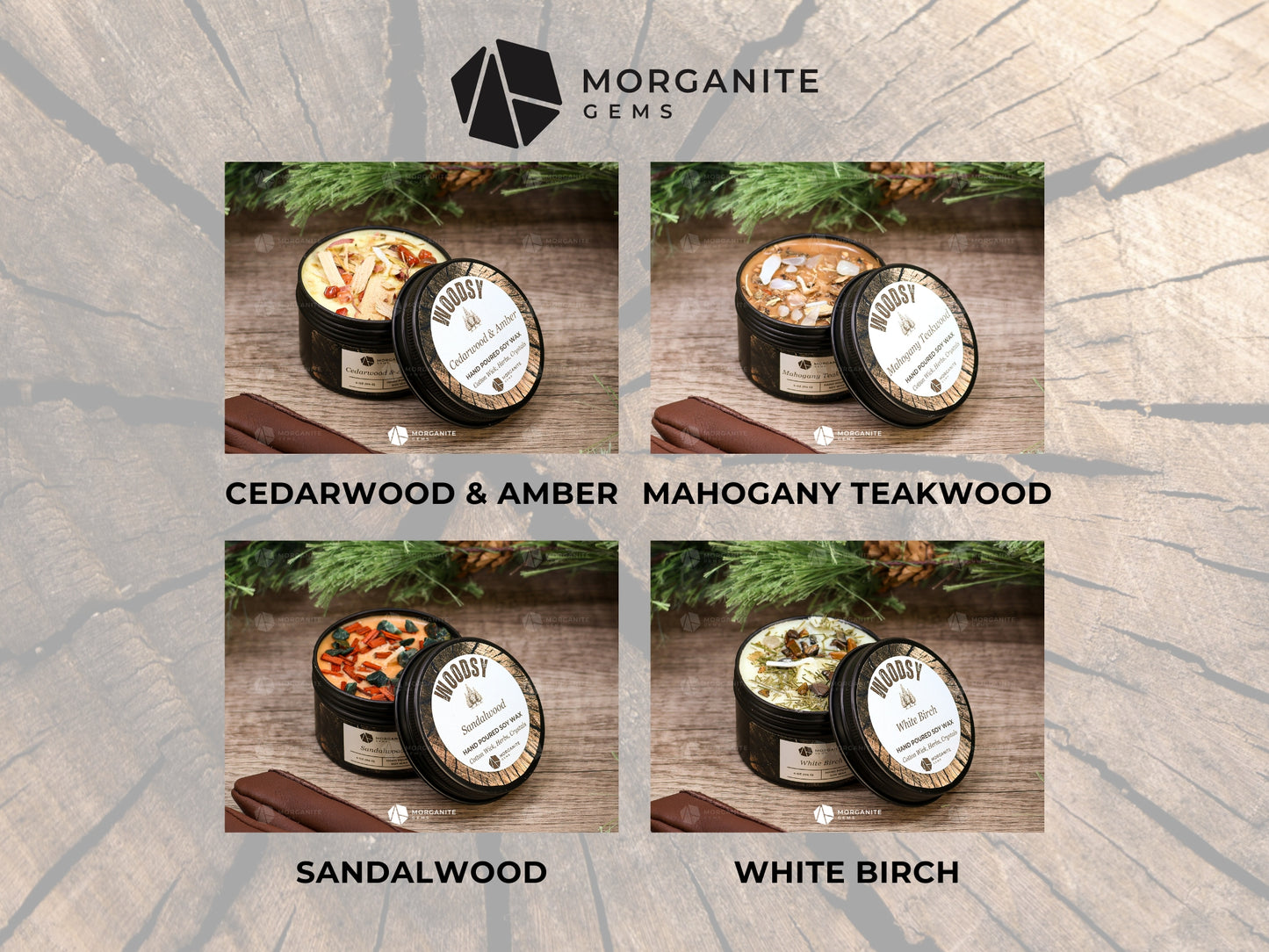 Woodsy Candles for Men