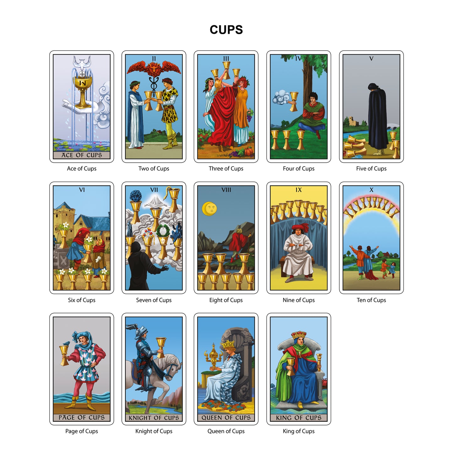 Lustrous Tarot Modern Tarot Cards Deck