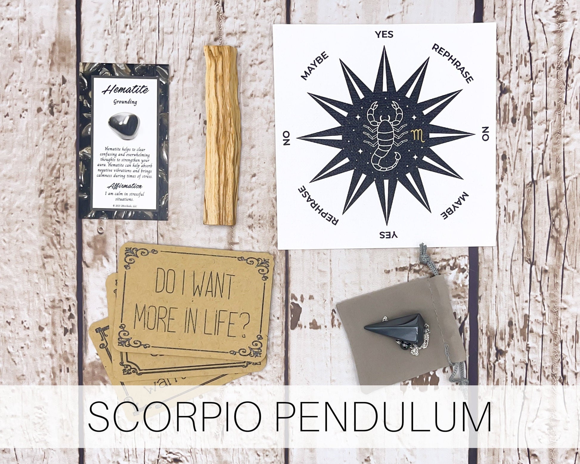 Scorpio Pendulum Set
