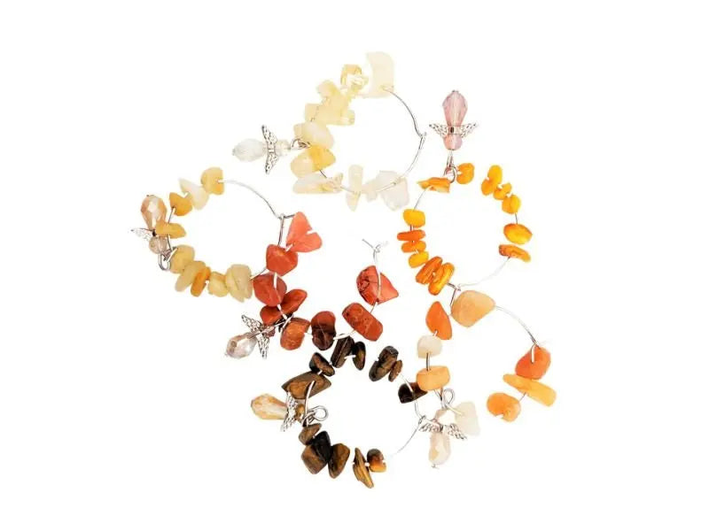 Autumn Angel Wine Charms-Morganite Gems