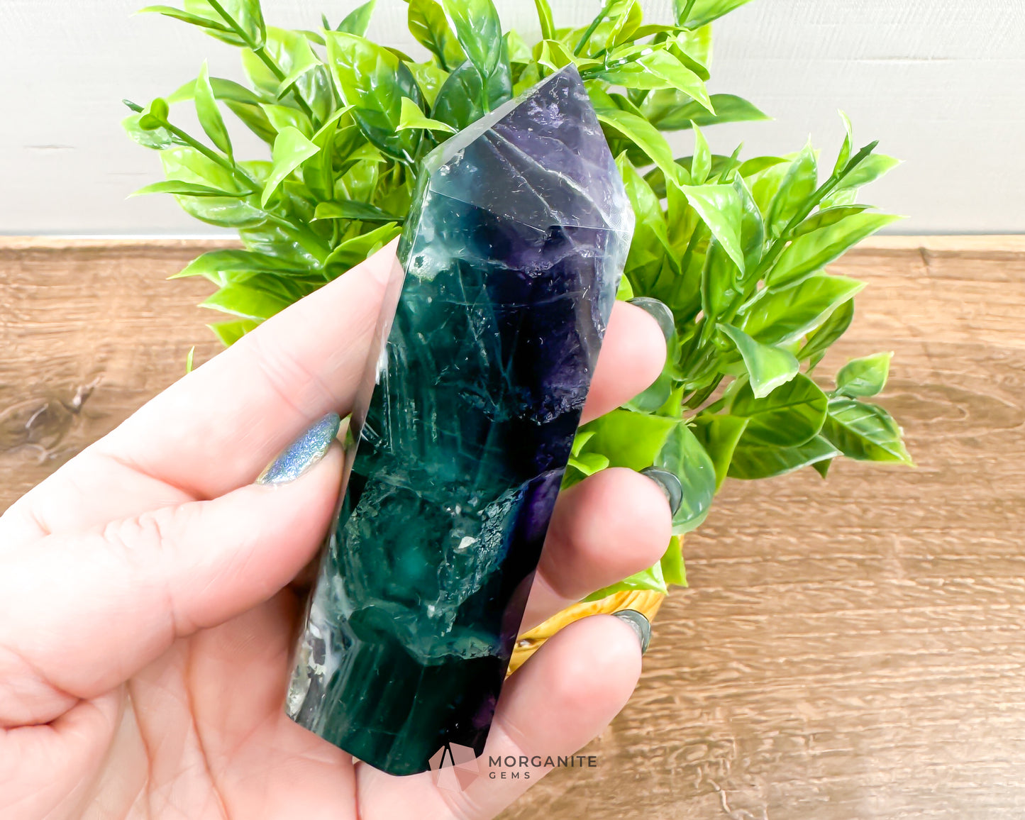 Fluorite Tower Point: Vibrant Clarity and Energy Amplification