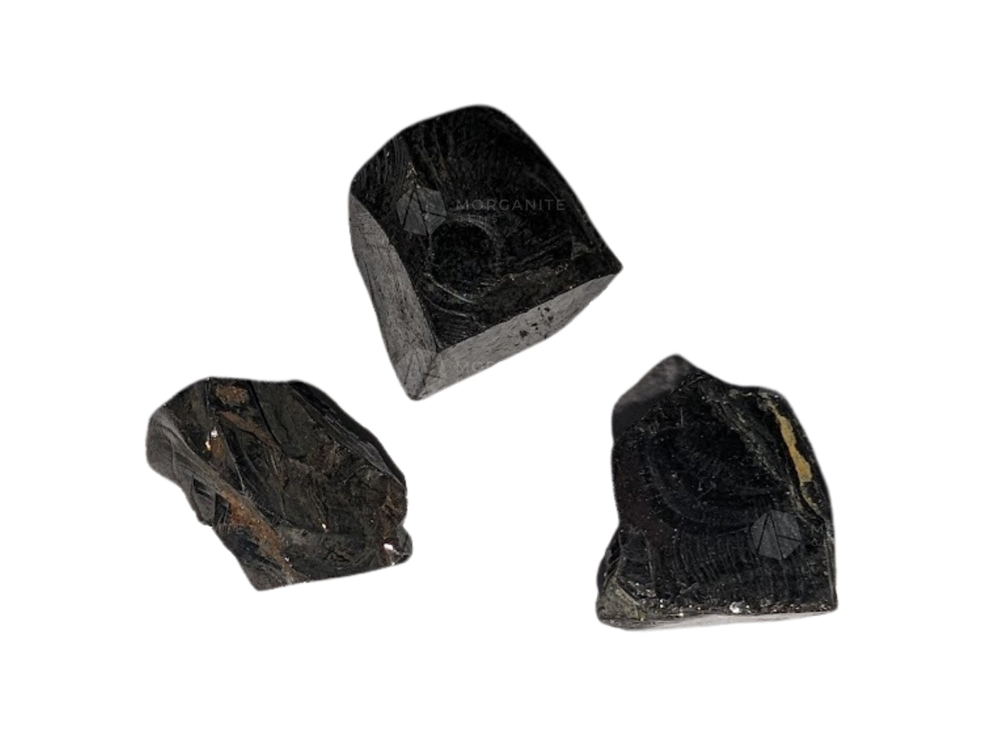 Shungite - Raw, Elite and Tumbled - Morganite Gems