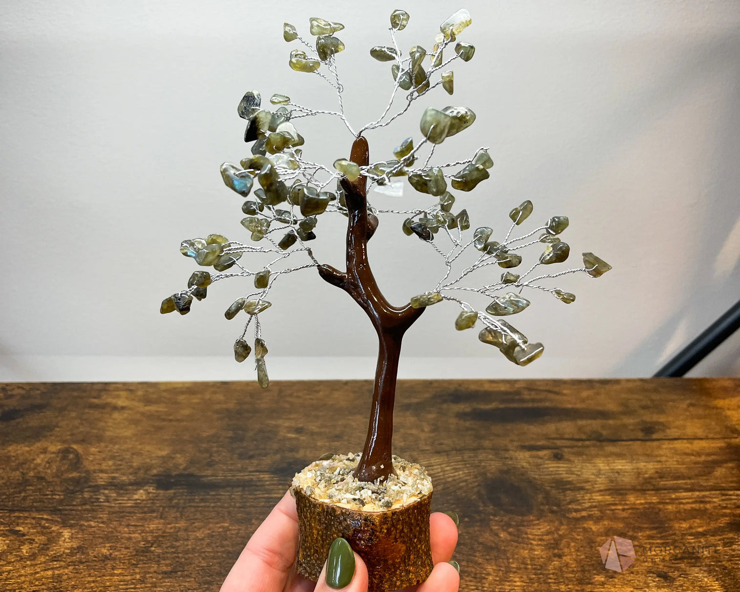 Gemstone Tree of Life - Morganite Gems