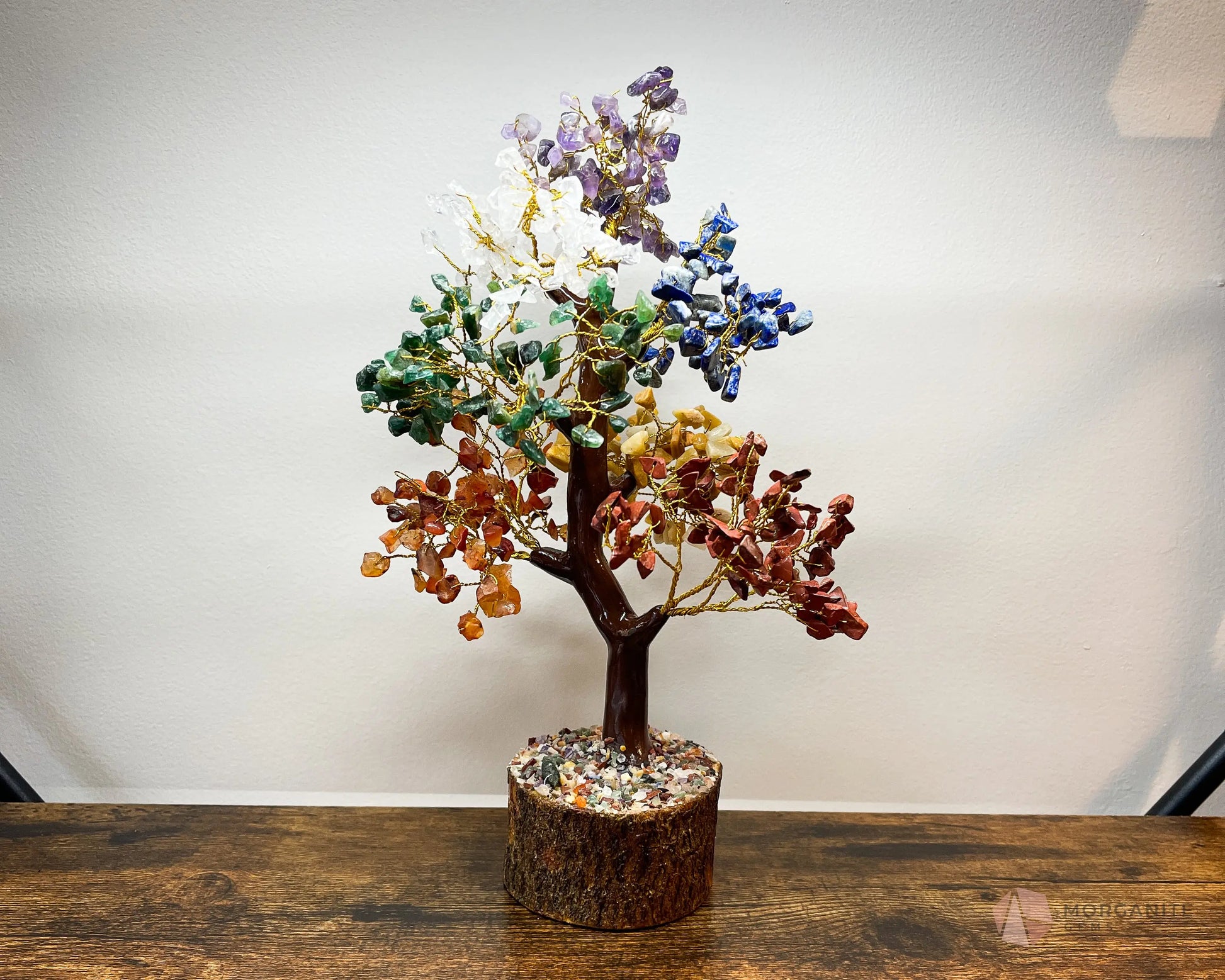 Gemstone Tree of Life - Morganite Gems