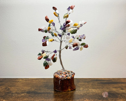 Gemstone Tree of Life - Morganite Gems