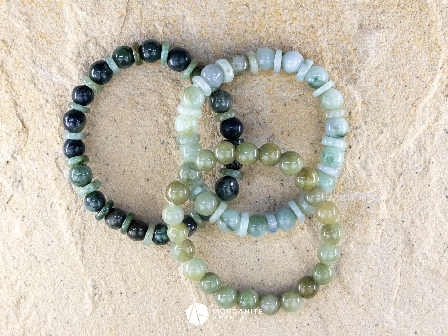 Green Jade Bracelet - Morganite Gems