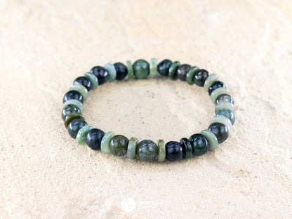 Green Jade Bracelet - Morganite Gems