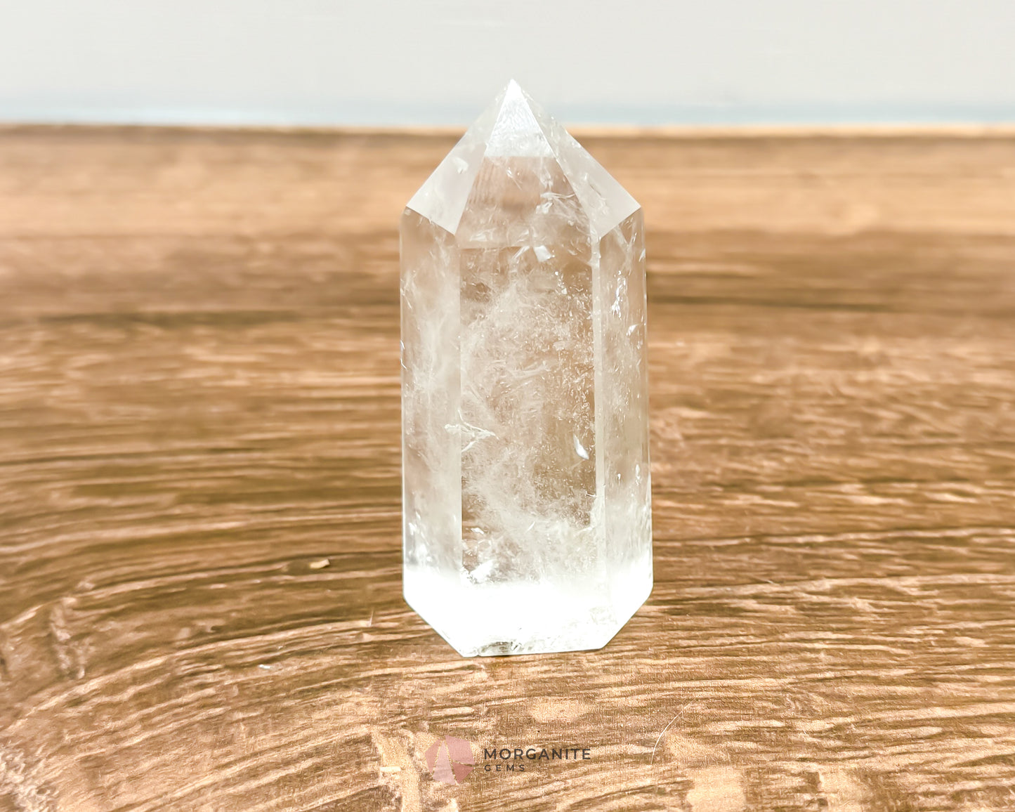 Pure Brilliance: Clear Quartz Tower Point - Enhance Clarity and Energy Flow