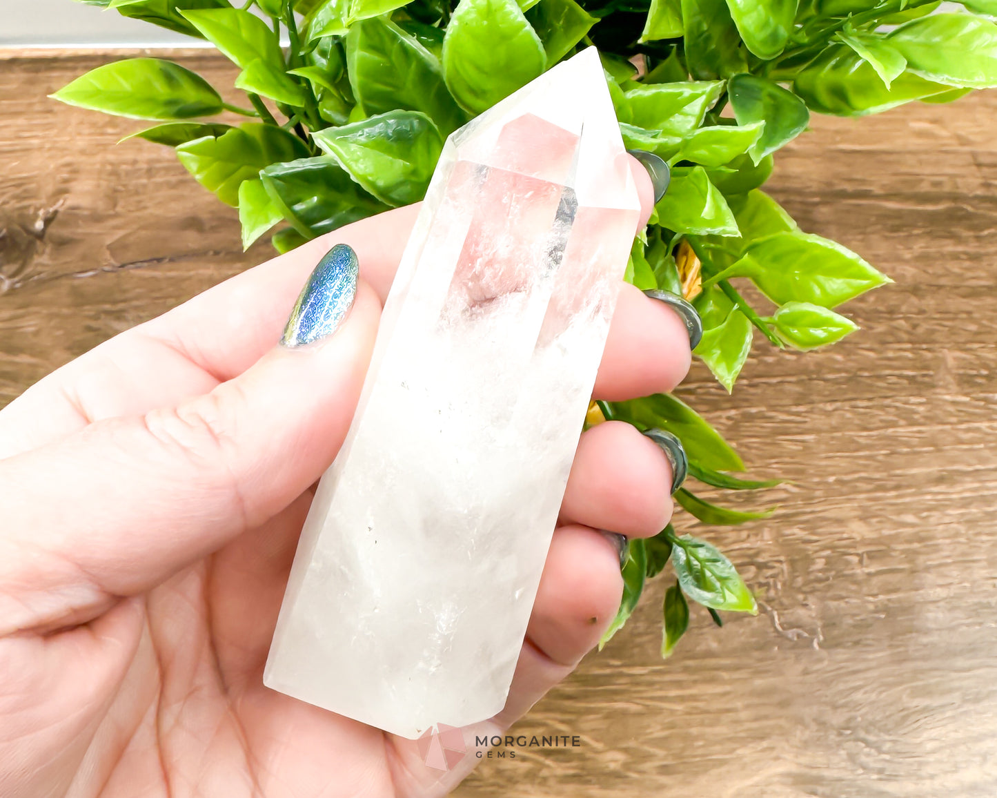 Pure Brilliance: Clear Quartz Tower Point - Enhance Clarity and Energy Flow