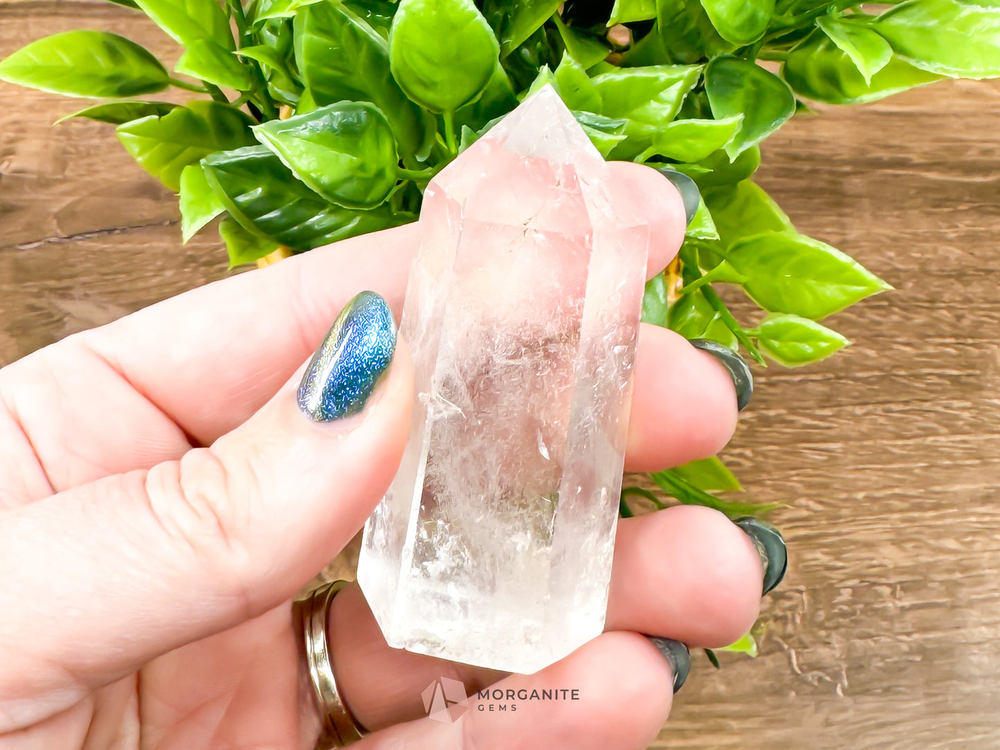 Pure Brilliance: Clear Quartz Tower Point - Enhance Clarity and Energy Flow