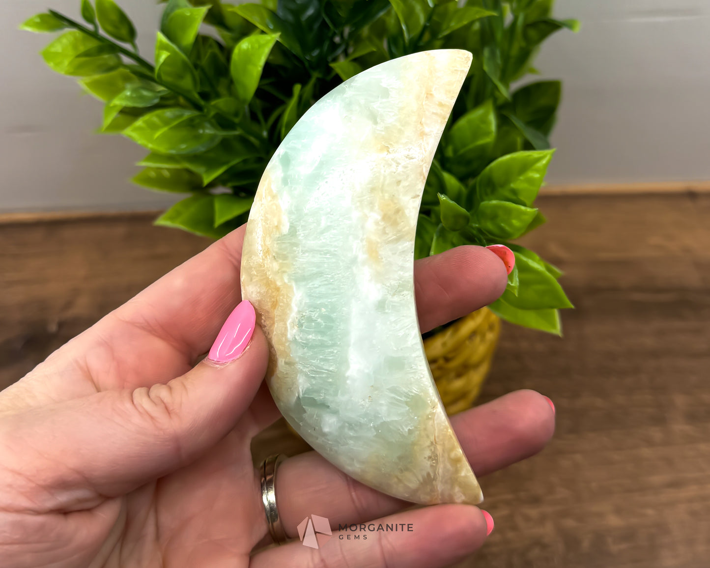 Caribbean Calcite Moon