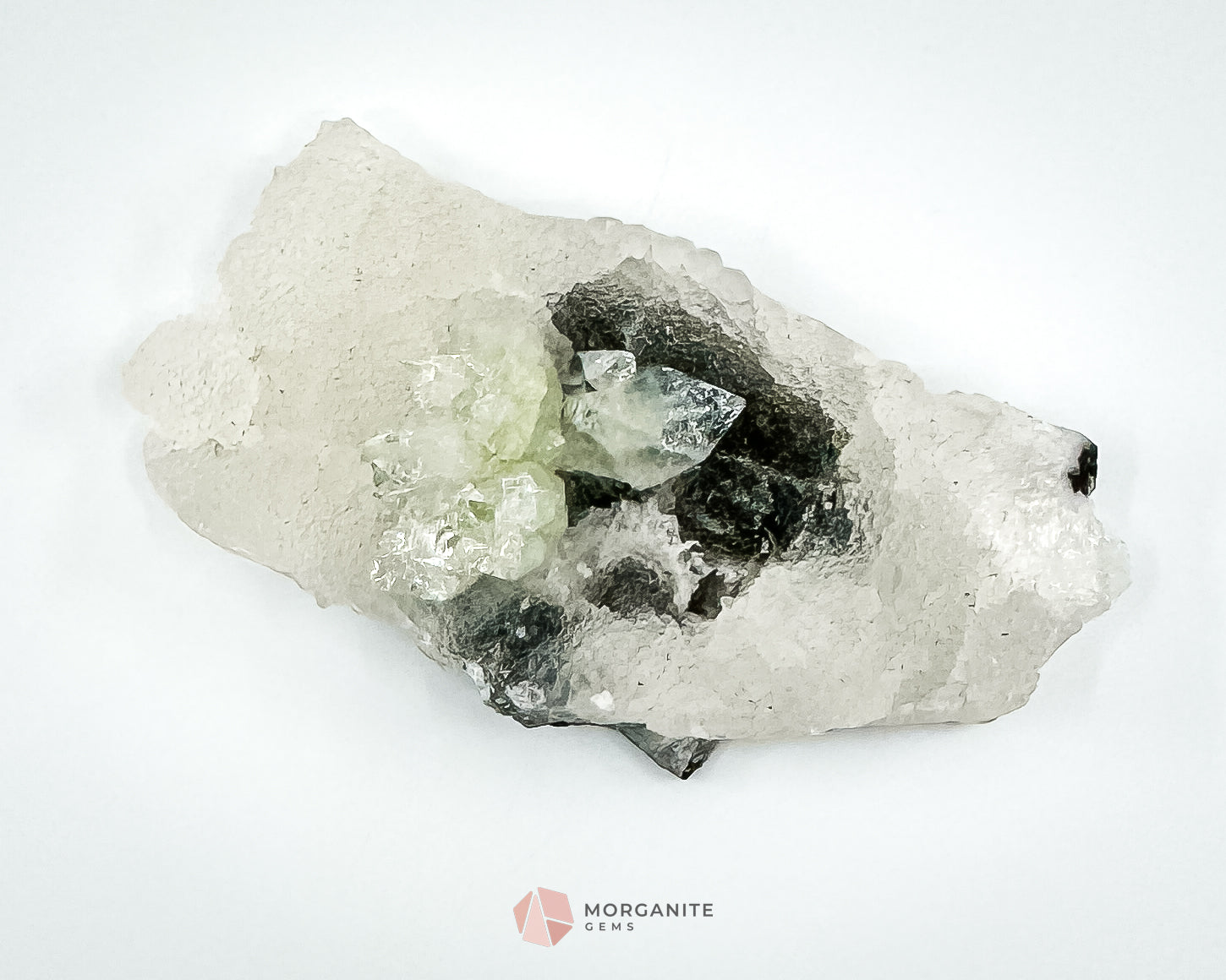 Apophyllite Stilbite Specimens - Morganite Gems