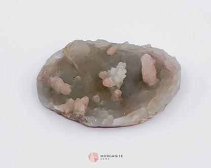 36g Apophyllite and Stilbite on Chalcedony – Unique Crystal Specimen - Morganite Gems