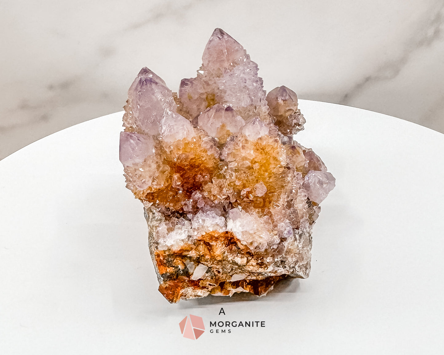 Spirit (Cactus) Quartz Specimens – Unique Natural Crystal Clusters for Spiritual Growth and Healing Morganite Gems