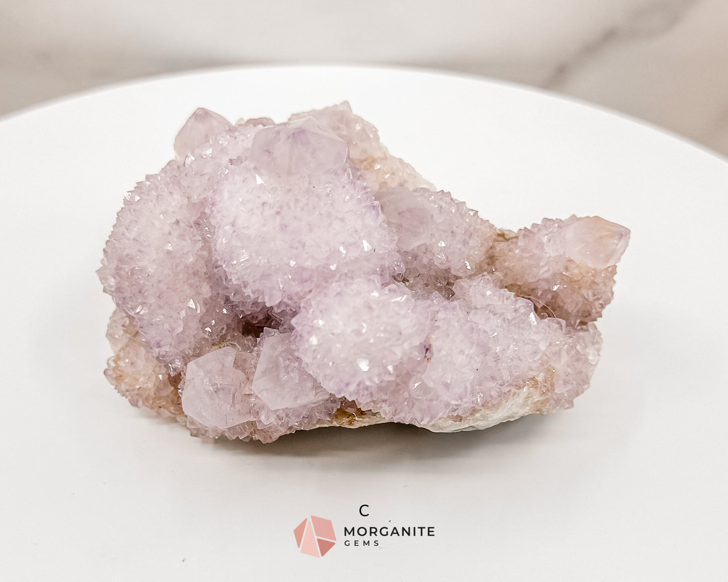 Spirit (Cactus) Quartz Specimens – Unique Natural Crystal Clusters for Spiritual Growth and Healing Morganite Gems