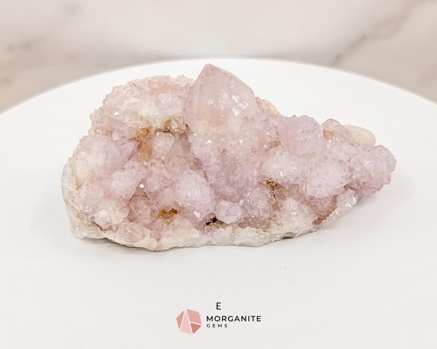 Spirit (Cactus) Quartz Specimens – Unique Natural Crystal Clusters for Spiritual Growth and Healing Morganite Gems