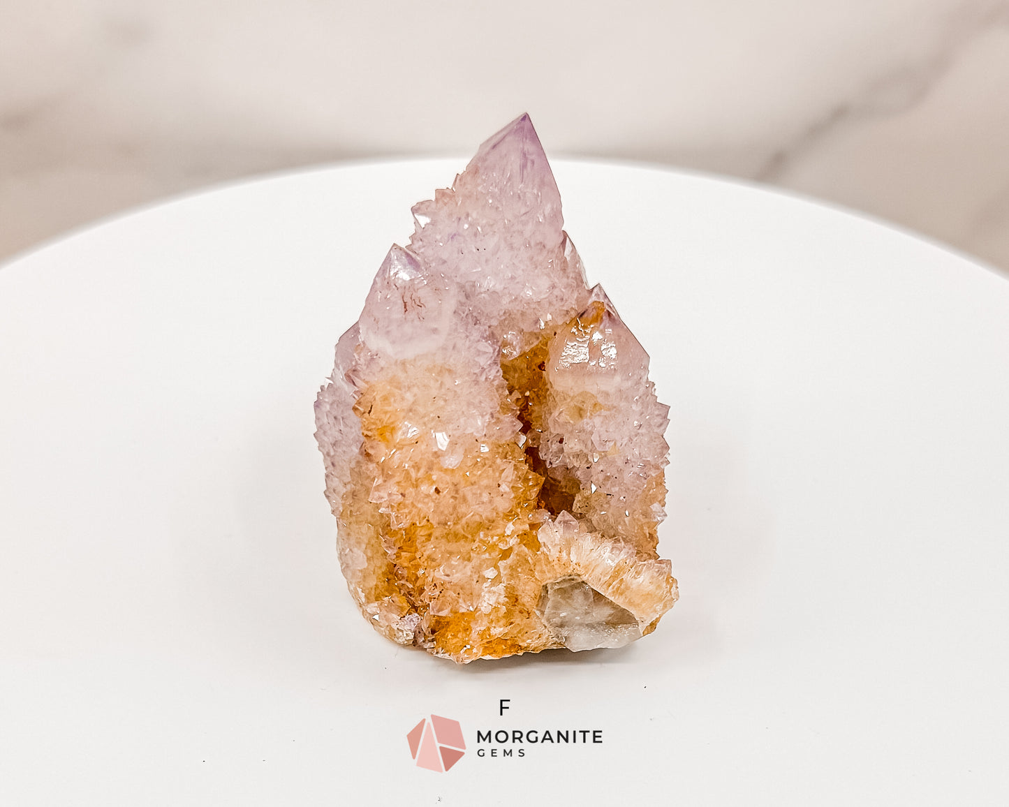 Spirit (Cactus) Quartz Specimens – Unique Natural Crystal Clusters for Spiritual Growth and Healing Morganite Gems