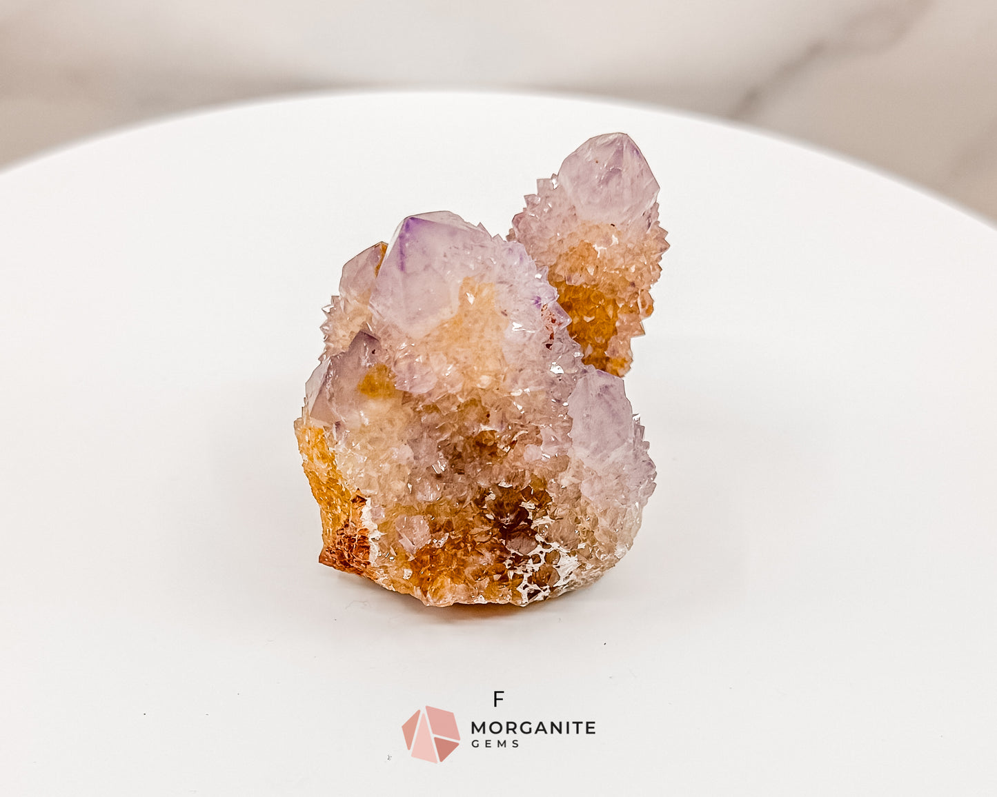 Spirit (Cactus) Quartz Specimens – Unique Natural Crystal Clusters for Spiritual Growth and Healing Morganite Gems