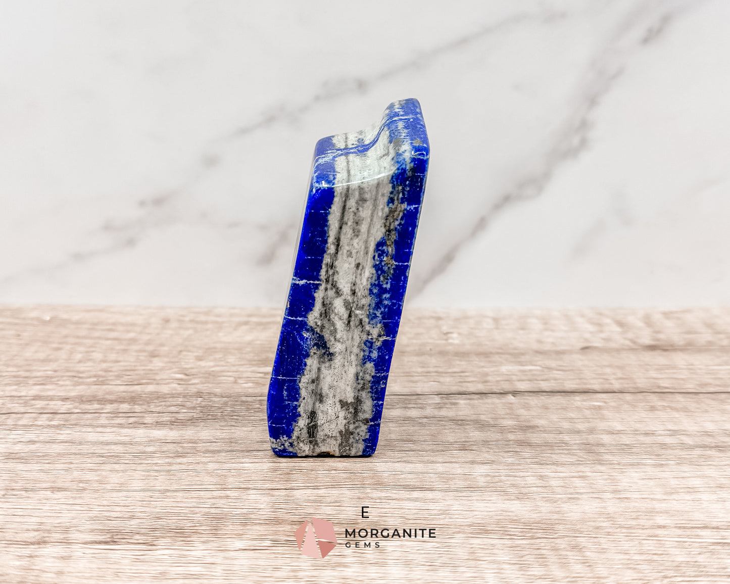 Polished Extra Quality Blue Lapis Lazuli AAA Free forms – Unique Hand-Carved Crystals for Wisdom and Intuition-Morganite Gems