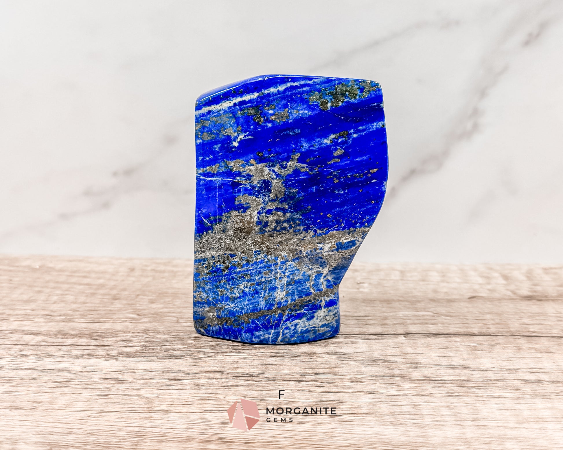 Polished Extra Quality Blue Lapis Lazuli AAA Free forms – Unique Hand-Carved Crystals for Wisdom and Intuition-Morganite Gems