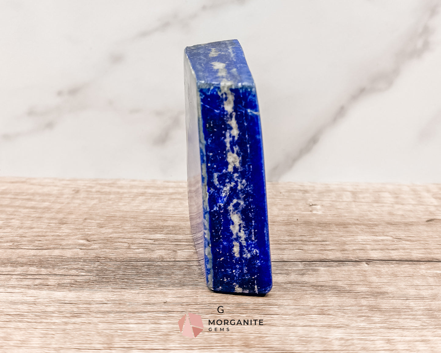 Polished Extra Quality Blue Lapis Lazuli AAA Free forms – Unique Hand-Carved Crystals for Wisdom and Intuition-Morganite Gems