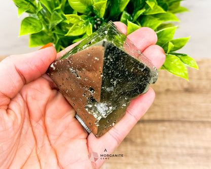 Pyrite Pyramid Obelisk – AAA Quality for Energy and Elegance