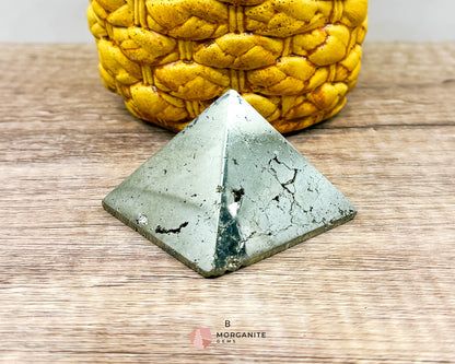 Pyrite Pyramid Obelisk – AAA Quality for Energy and Elegance