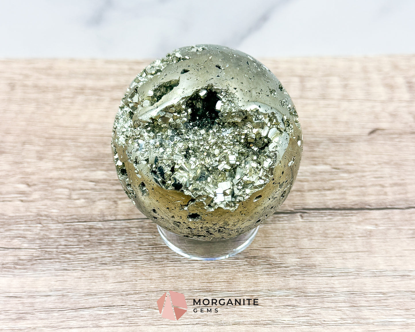 Pyrite Sphere – AAA Quality for Abundance and Protection