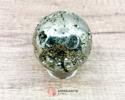 Pyrite Sphere – AAA Quality for Abundance and Protection