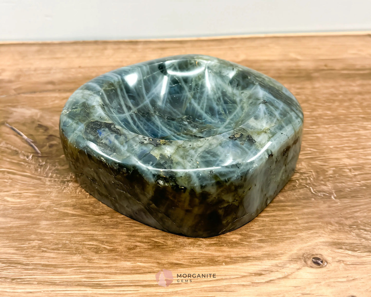 Labradorite Bowl All Polished - Morganite Gems