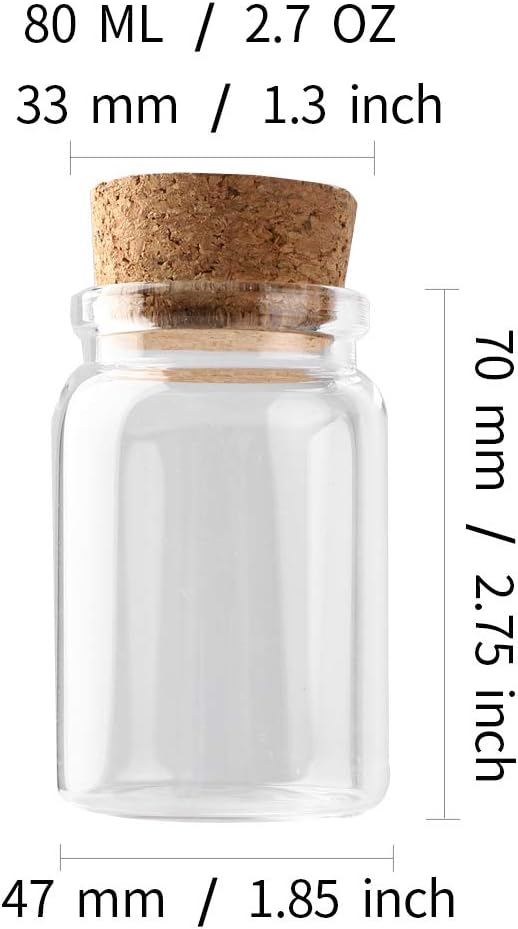 Glass Bottle with Cork