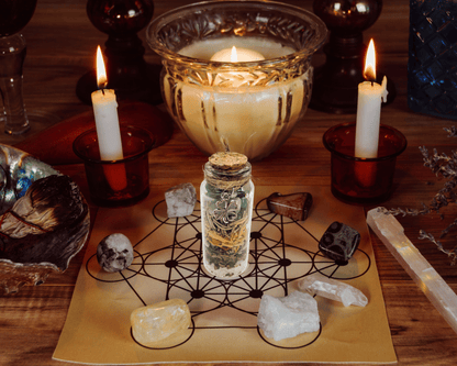 Altars, Shrines & Tools - Good Luck Spell Jar Kit – DIY Good Luck Ritual Kit For Manifestation, Good Luck Magic