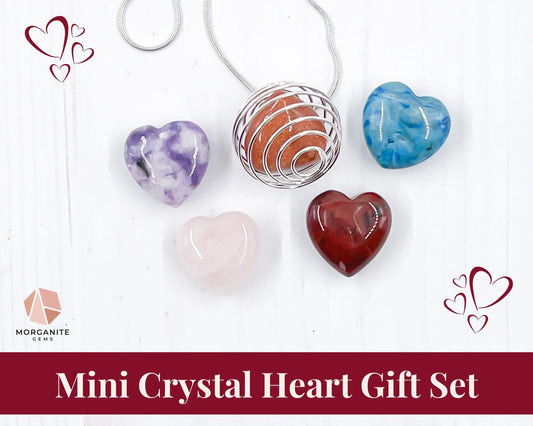 Mini Crystal Heart Valentine Gift Set