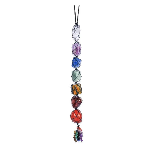 Seven Chakra - Crystal Hanging Ornament - Morganite Gems