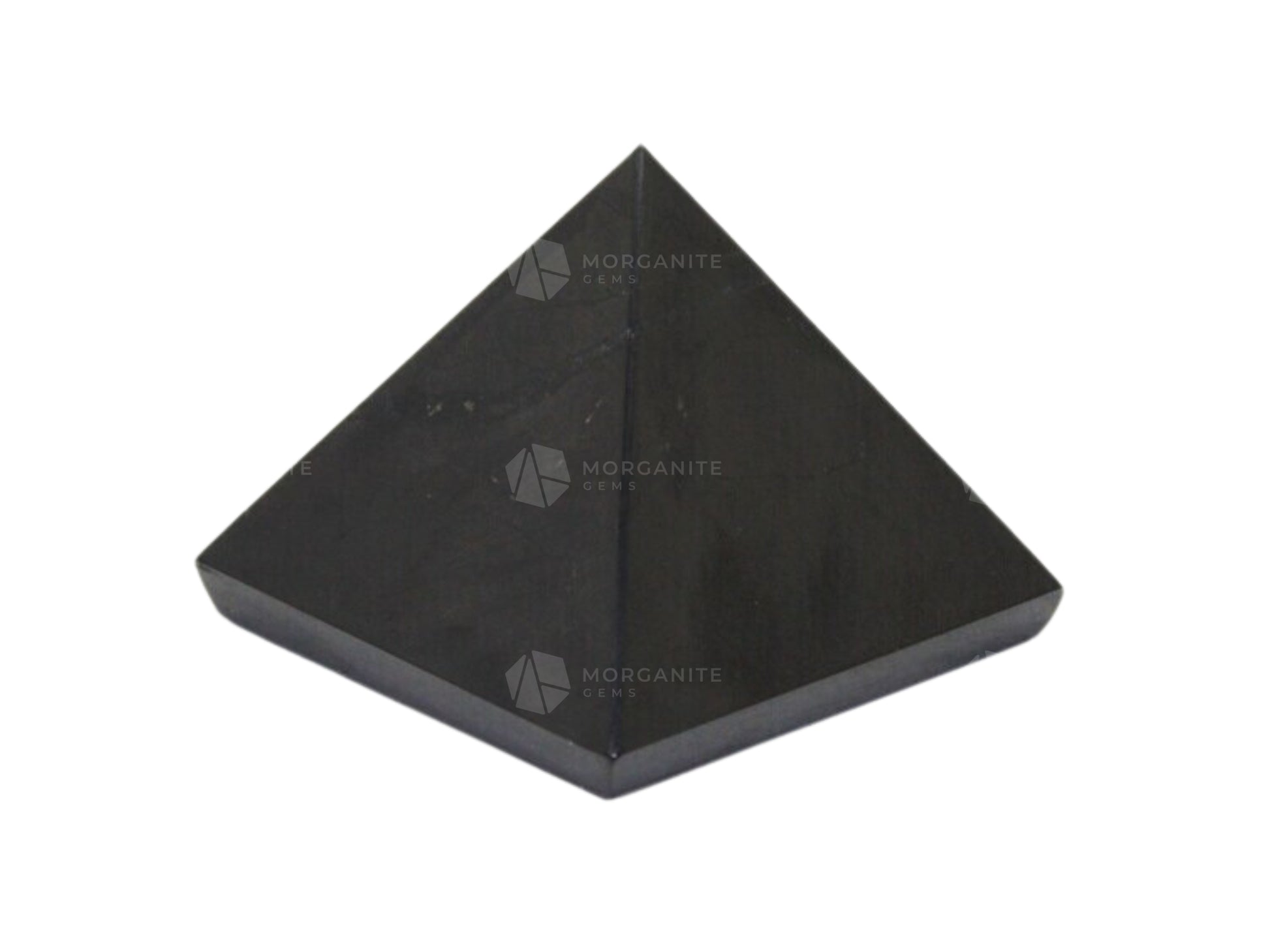 Shungite Pyramid - Morganite Gems