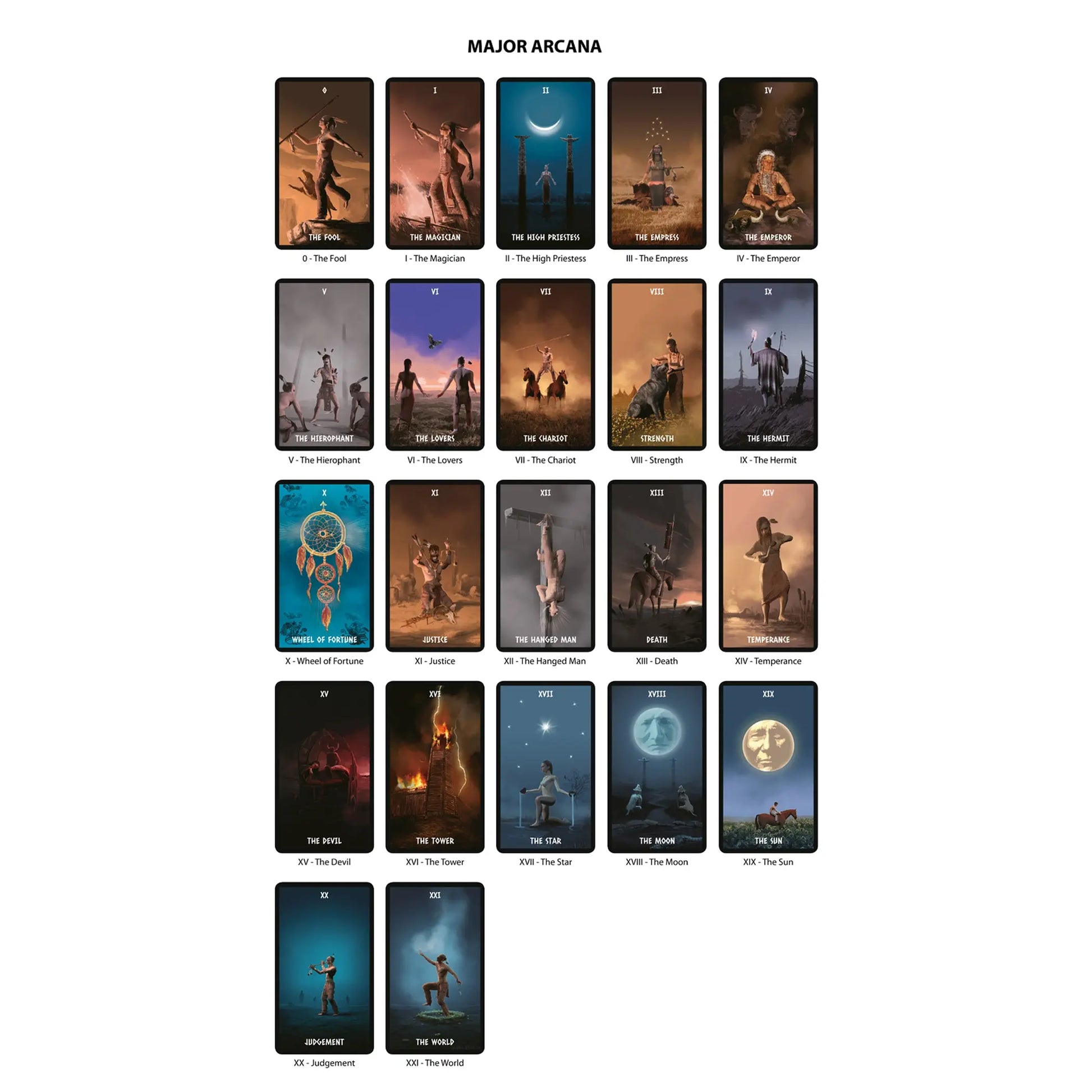 The Native Spirit Tarot Modern Tarot Cards Deck - Morganite Gems