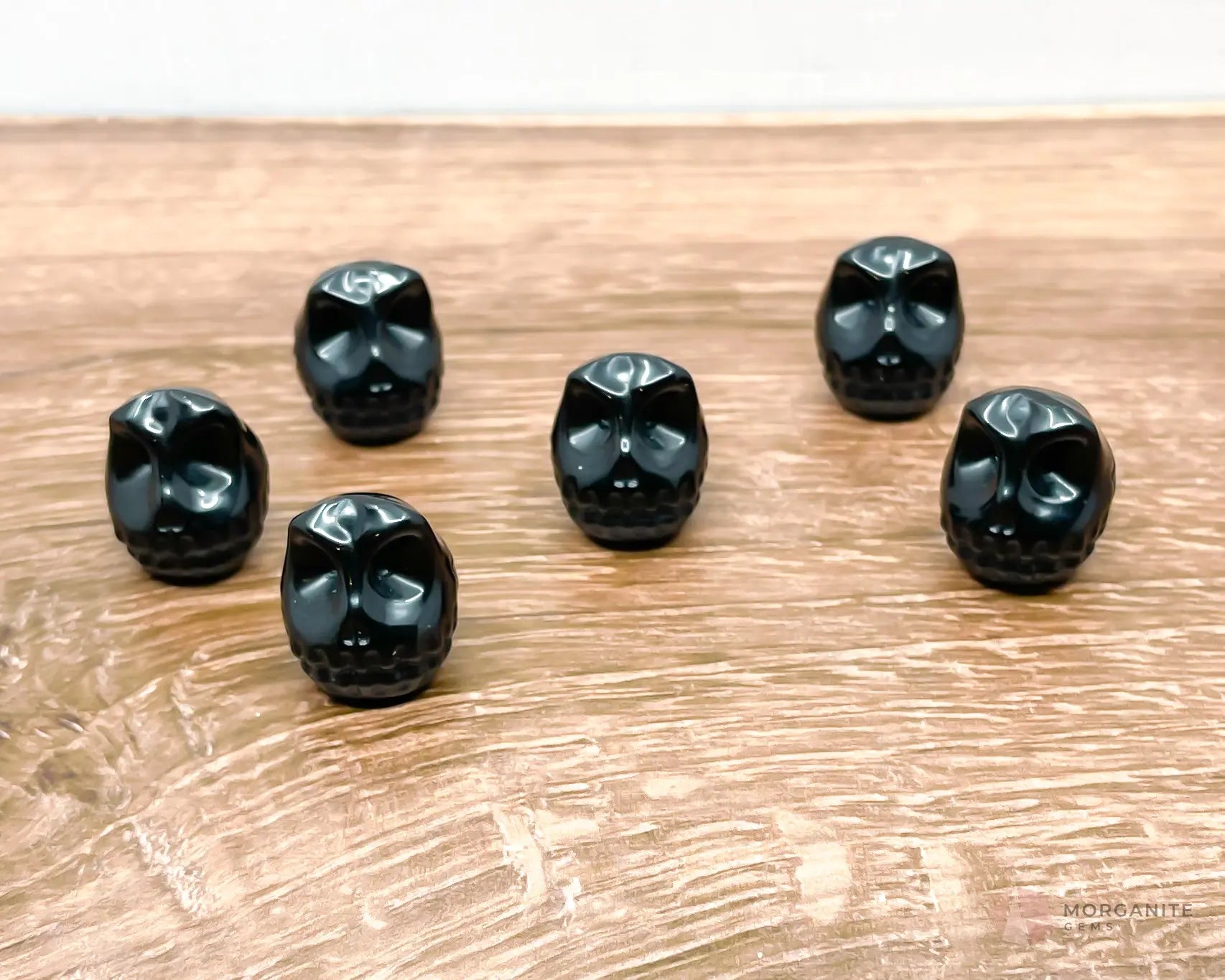 Voodoo Doll Obsidian Carving - Morganite Gems