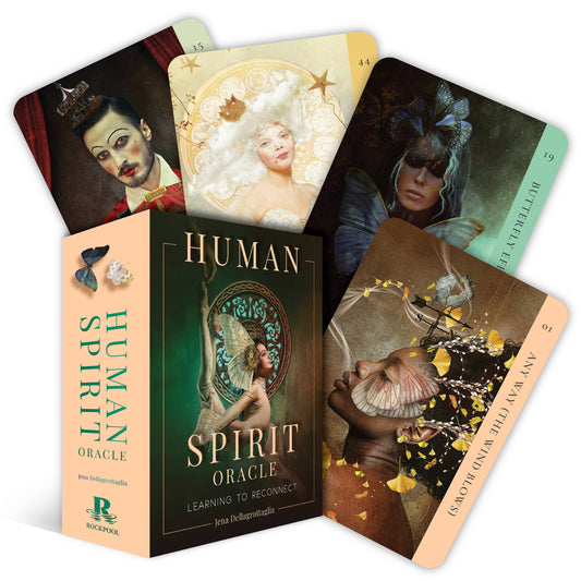 Human Spirit Oracle  (44 Gilded Cards & 128 Page Guidebook)
