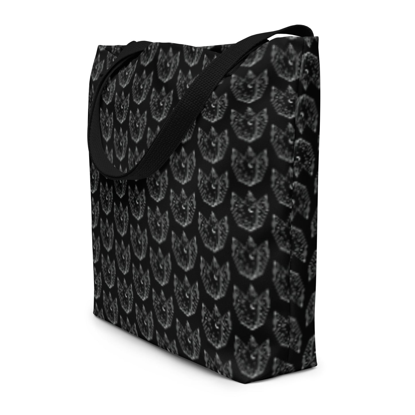 Crystal All-Over Print Large Tote Bag