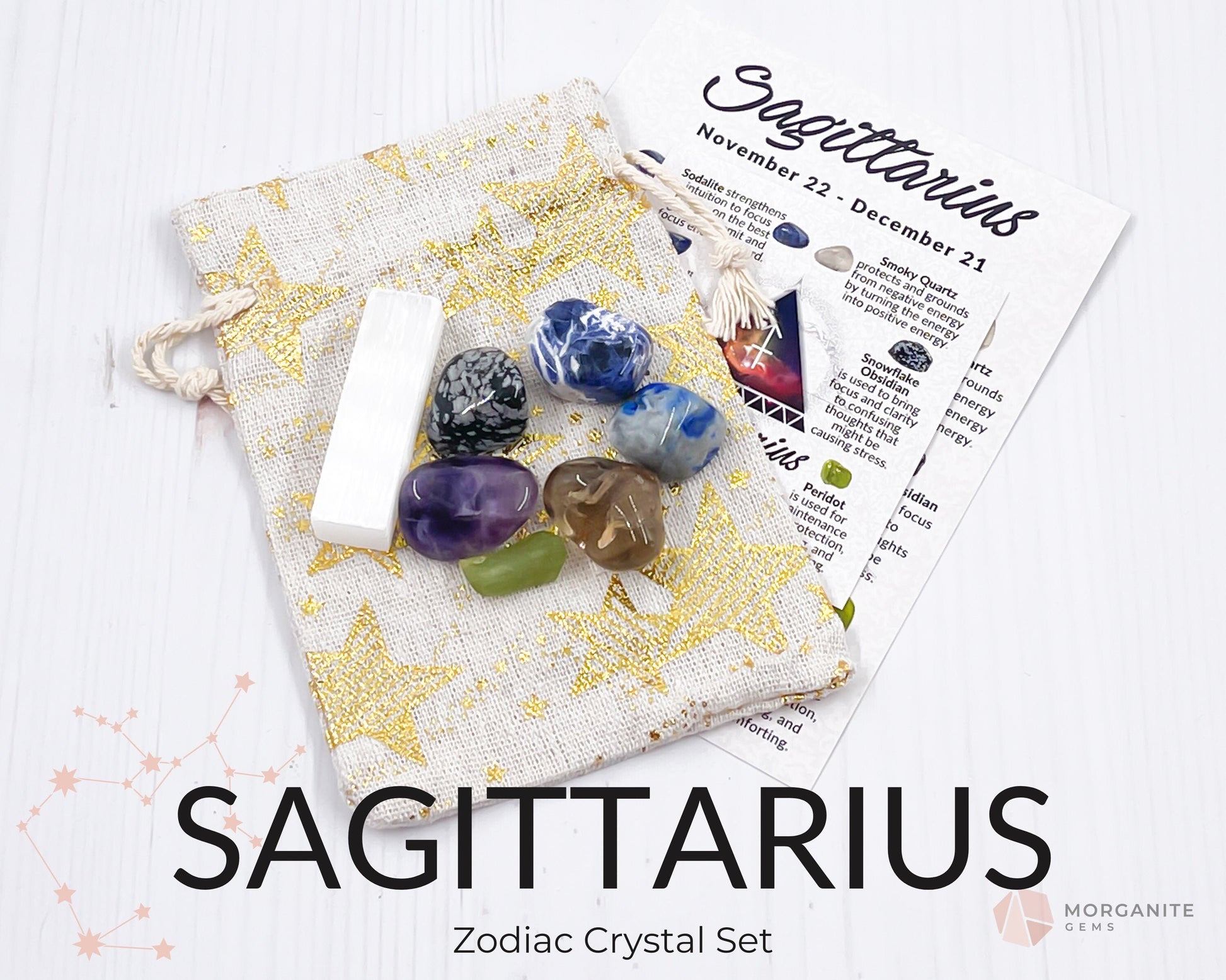 Sagittarius Crystal Kit