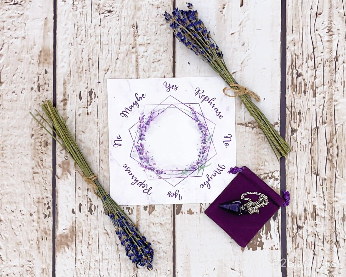 Lavender Pendulum Gift Set